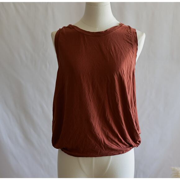 Lululemon Rustic Clay Calm and Serene Tank size M - Picture 2 of 5